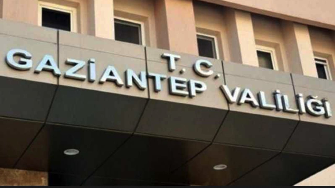 Gaziantep Valiliği'nden FLAŞ AÇIKLAMA