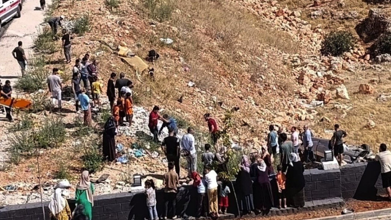 Gaziantep Feci Kaza! Koyun sürüsüne çarpmamak için uçuruma yuvarlandı