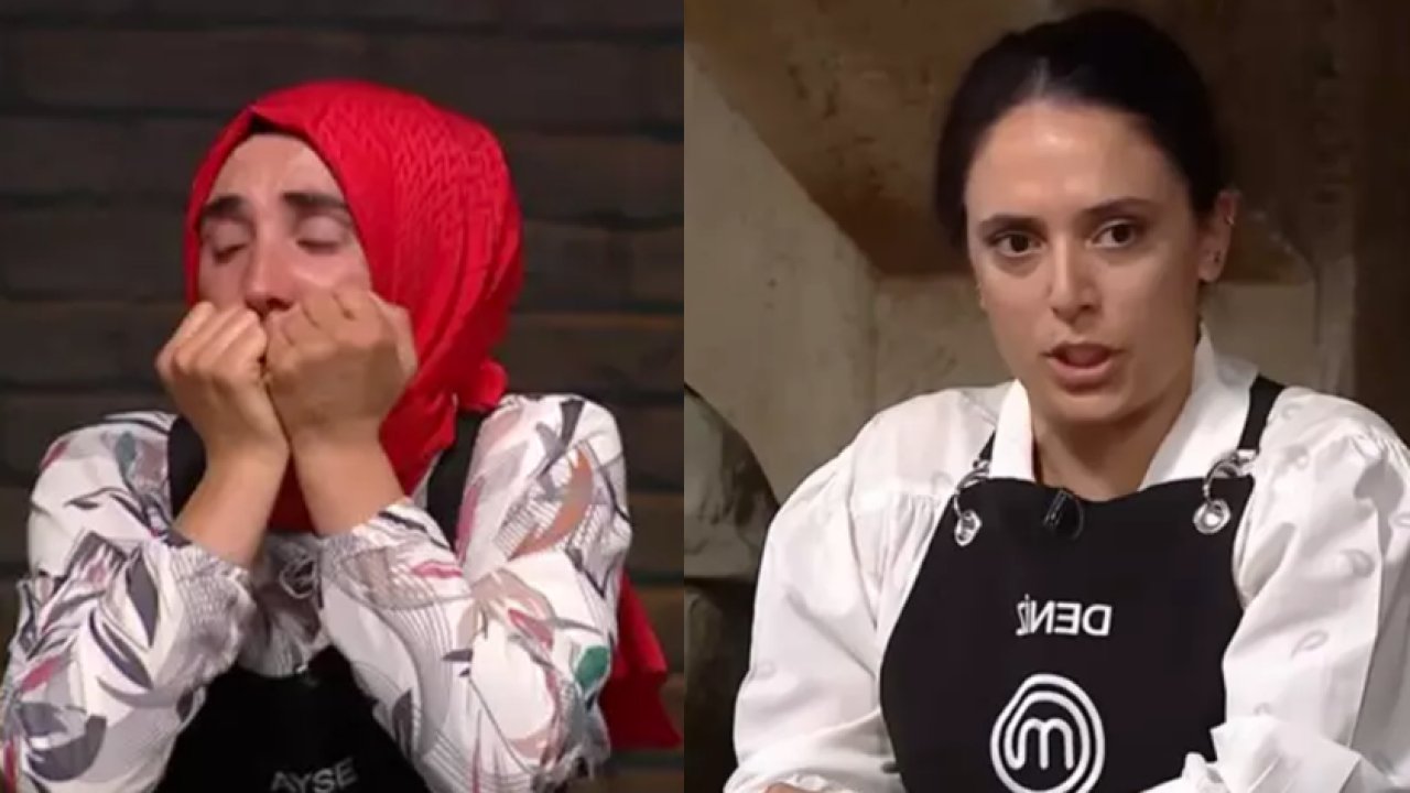 MasterChef'te Ağlatan Tartışma: Deniz, Ayşe'yi Ağlattı ve Tepki Topladı!