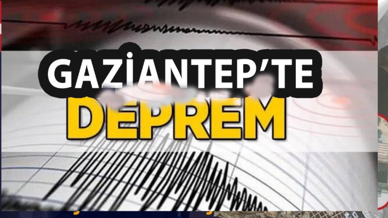 DEPREM... Gaziantep SOKAKTA