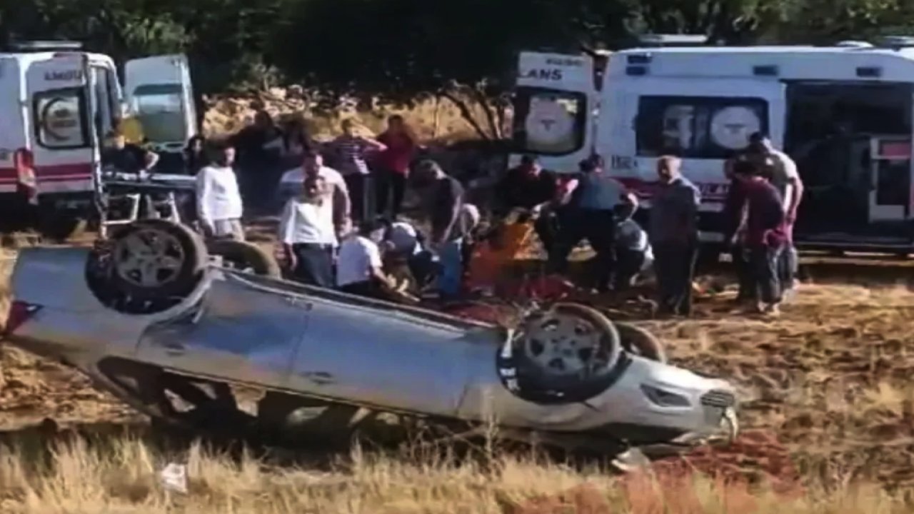 Gaziantep'te feci kaza! 1'i ağır 3 yaralı