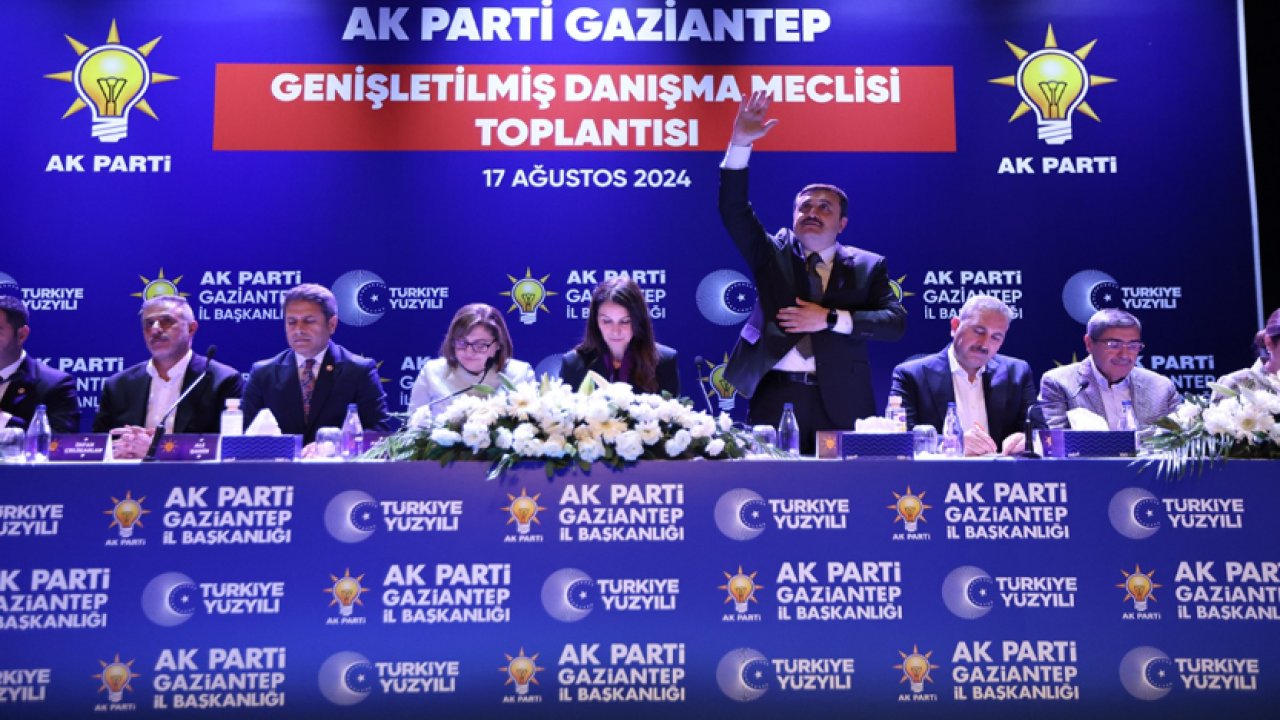 Ak Parti'den Gaziantep’te DEV TOPLANTI! HERKES ORDAYDI!