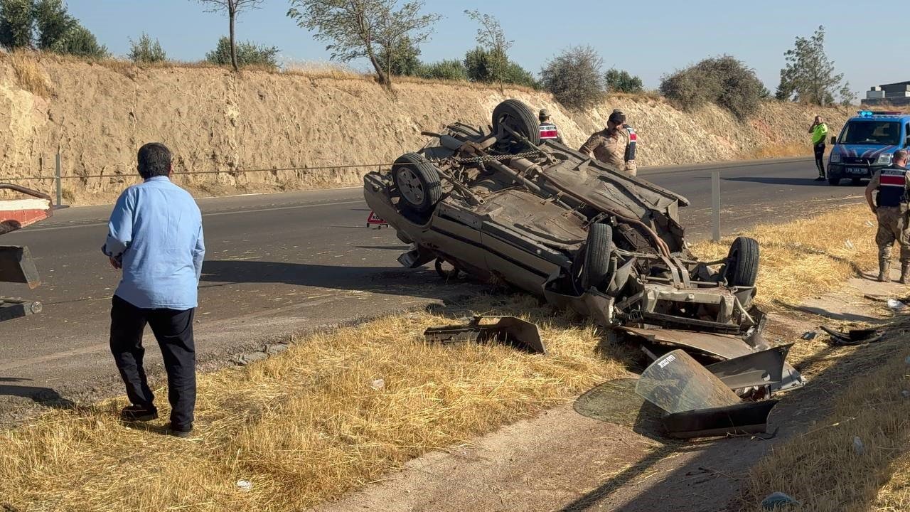 Gaziantep'te alkollü sürücü kaza yaptı: 1 ağır yaralı