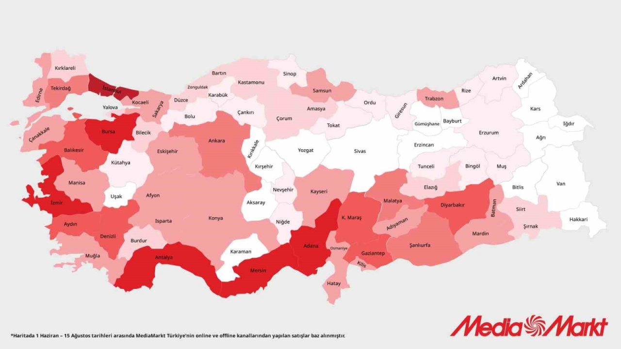 Gaziantep Yanıyor KLİMA SATIŞLARINDA PATLAMA! Türkiye'nin sıcaktan bunalan ŞEHİRLERİ