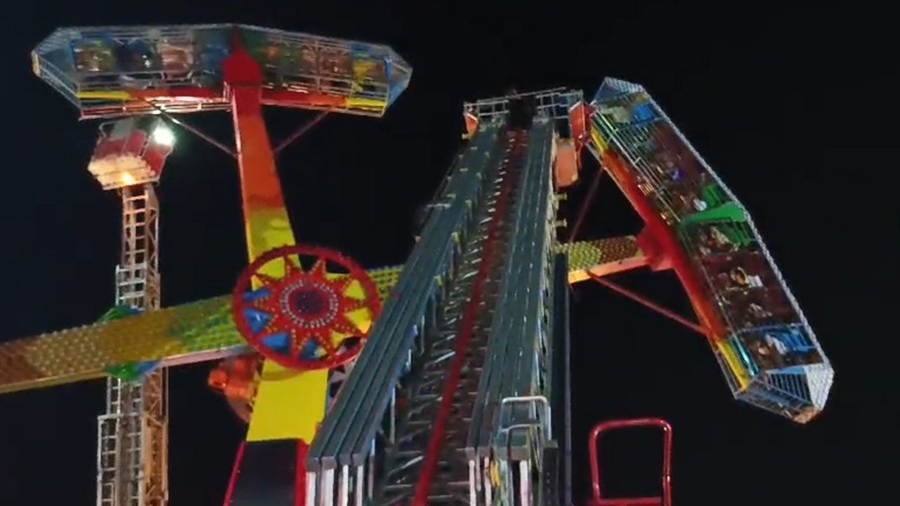 Gaziantep'in Komşu İli Kahramamaraş'ta Lunaparkta DEHŞET!