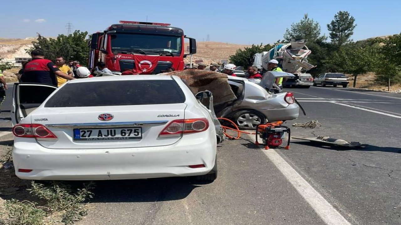 Şanlıurfa - Gaziantep karayolu'nda trafik kazası: 1 ölü, 7 yaralı