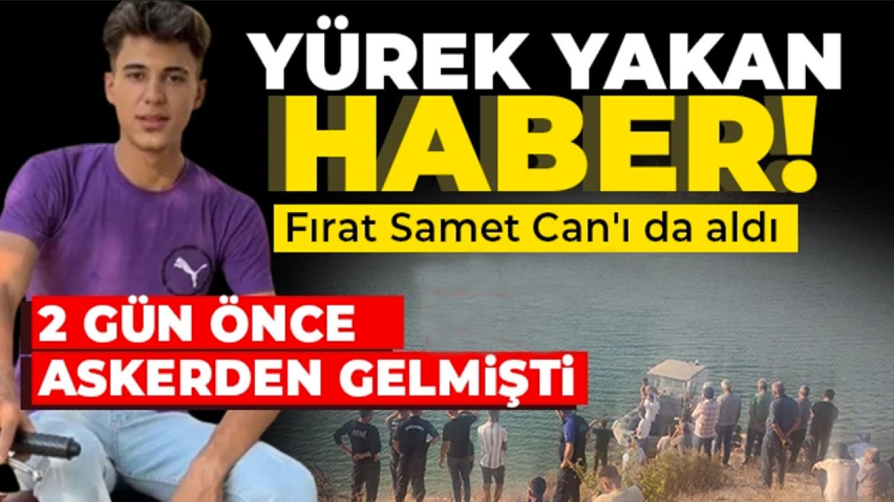 Gaziantep'te Fırat Nehri'ne giren Samet kayboldu. Aramalar SÜRÜYOR!