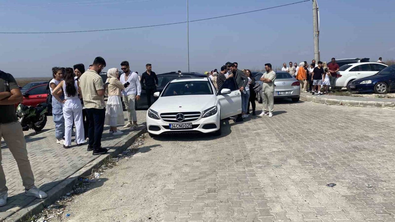 Engin Polat’ın tahliyesi sırasında cezaevi önü lüks araç galerisine döndü