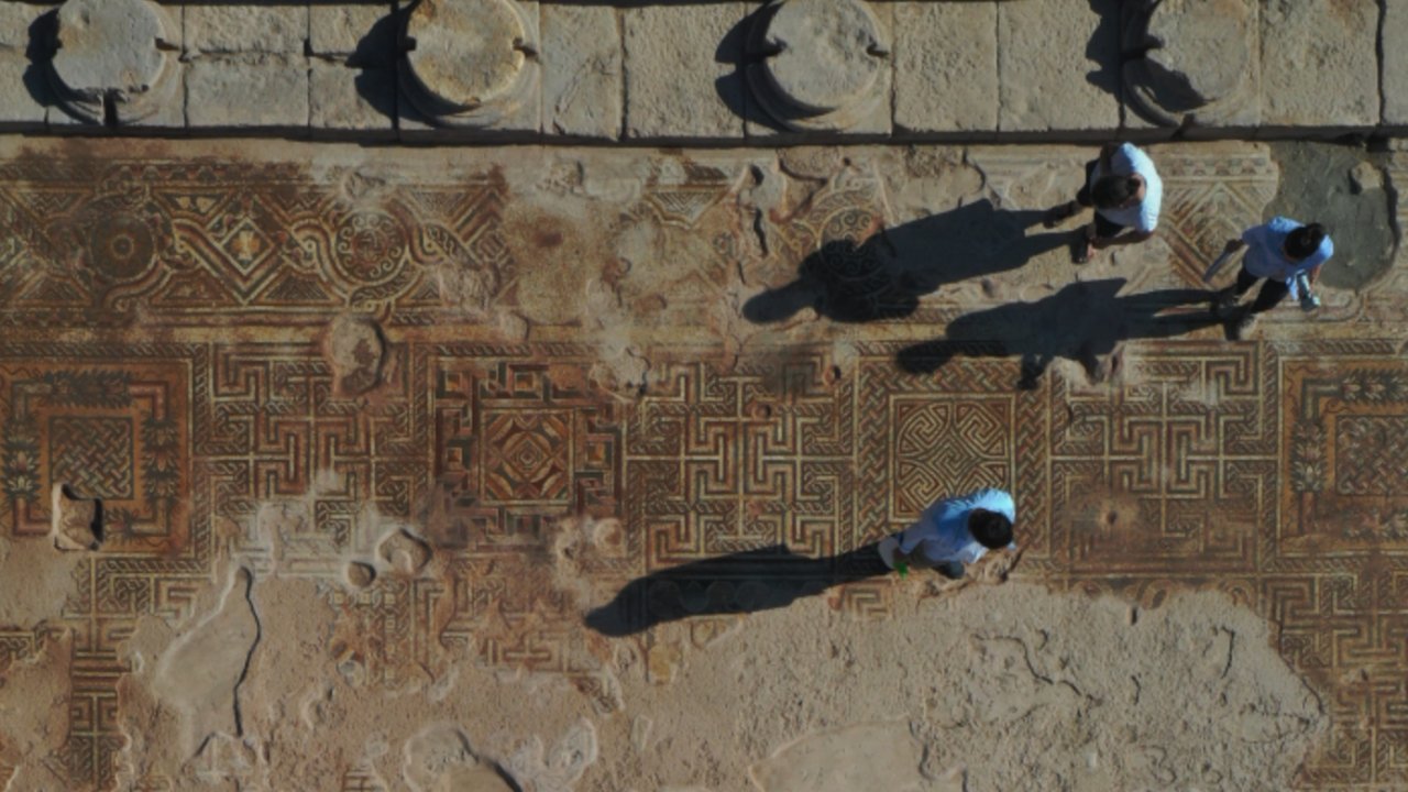 Gaziantep'te Dülük Antik Kenti'ndeki 1600 yıllık mozaikler turizme kazandırılacak