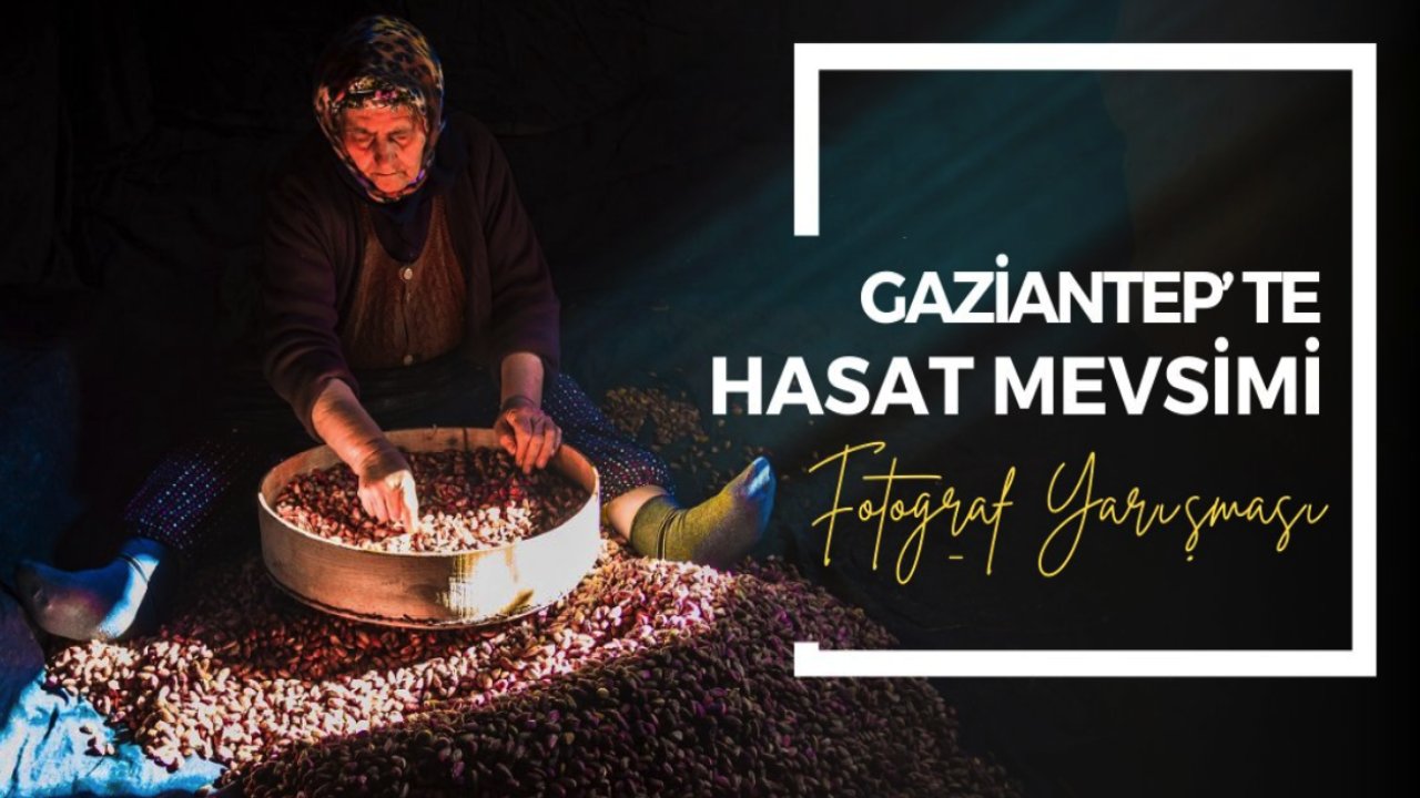 Gaziantep'te Hasat Mevsimi Fotoğraf Yarışması Başvuruları Devam Ediyor