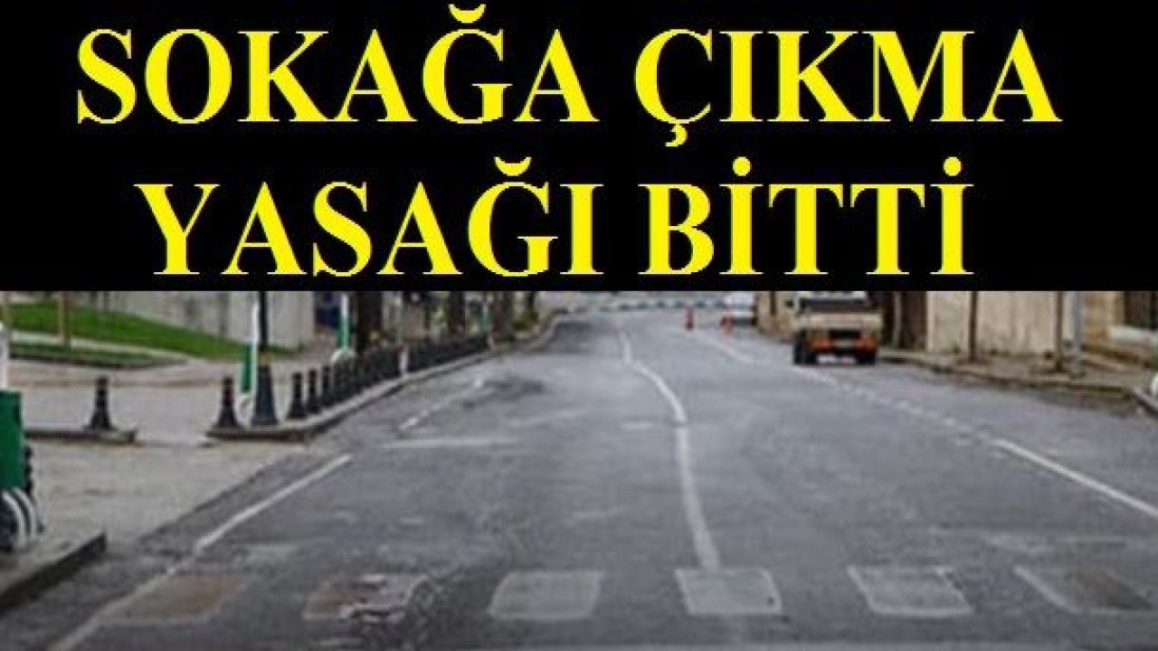 Gaziantep'te 48 Saatlik Sokağa Çıkma Yasağı Sona Erdi...#EvdeKalGaziantep