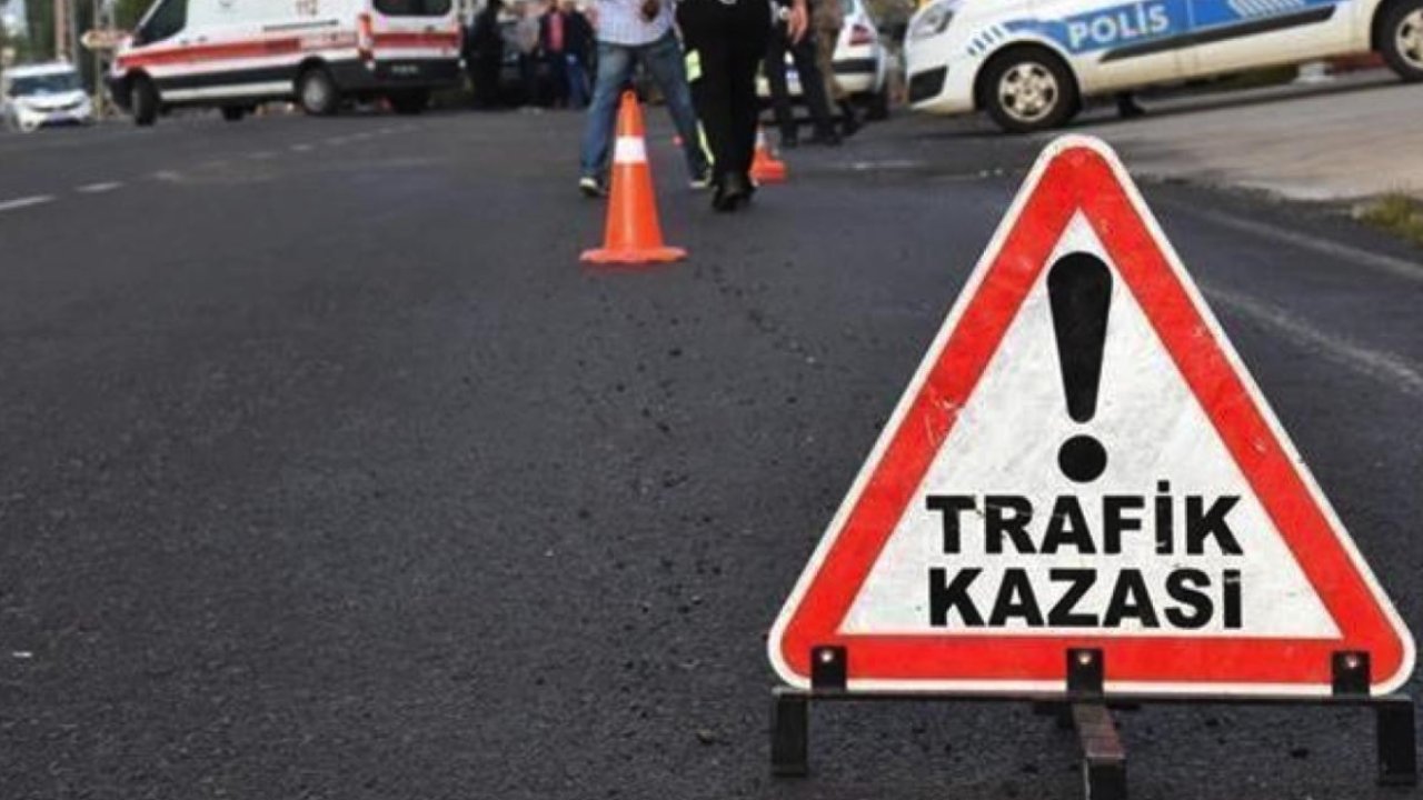 Gaziantep'te trafik kazası! Polis memuru yaralandı