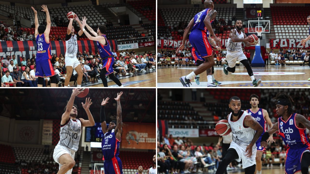 Gaziantep Basketbol’dan kötü başlangıç! SON ÇEYREĞE BIRAKTI VE KAYBETTİ!