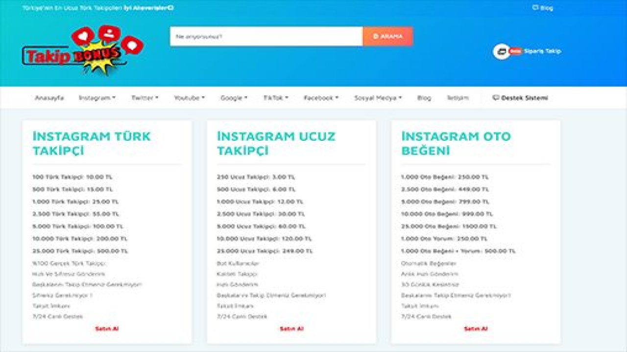 Uygun Fiyatlı Instagram Takipçi Takipbonus.com