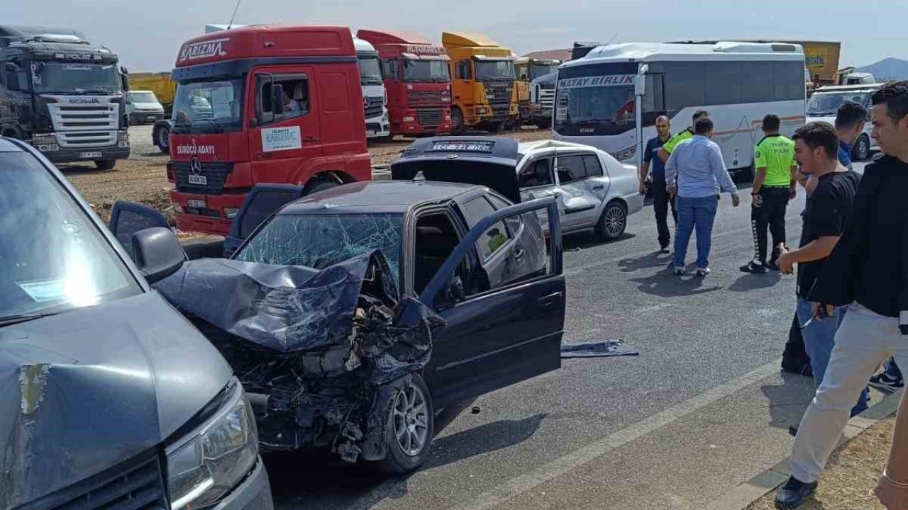 Gaziantep'te Zincirleme Kaza! Yaralılar Var!