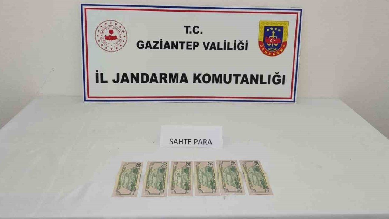 Gaziantep'te sahte dolarla vatandaşı dolandıracaktı! Suçüstü yakalandı.