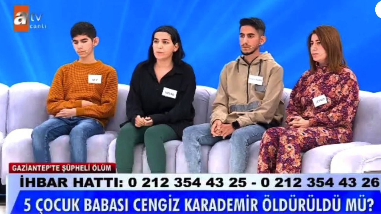 Müge Anlı'da Gaziantep Gündemde! 5 Yıl Önce Ölen Cengiz Karademir Cinayete mi Kurban Gitti?