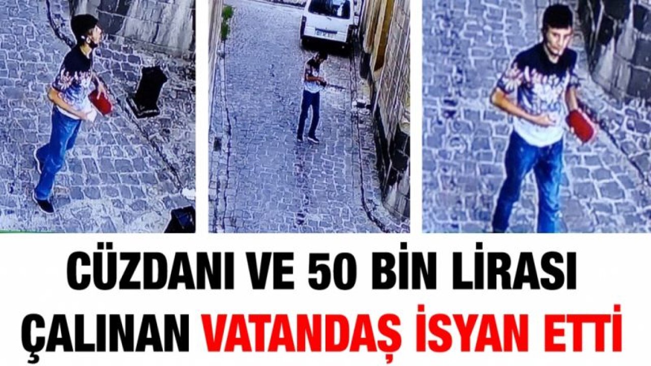 Cüzdanı ve 50 bin lirası çalınan vatandaş isyan etti