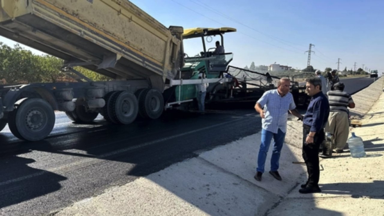 AK Parti Gaziantep Milletvekili Şahin, Nizip-Karkamış yol çalışmasını inceledi