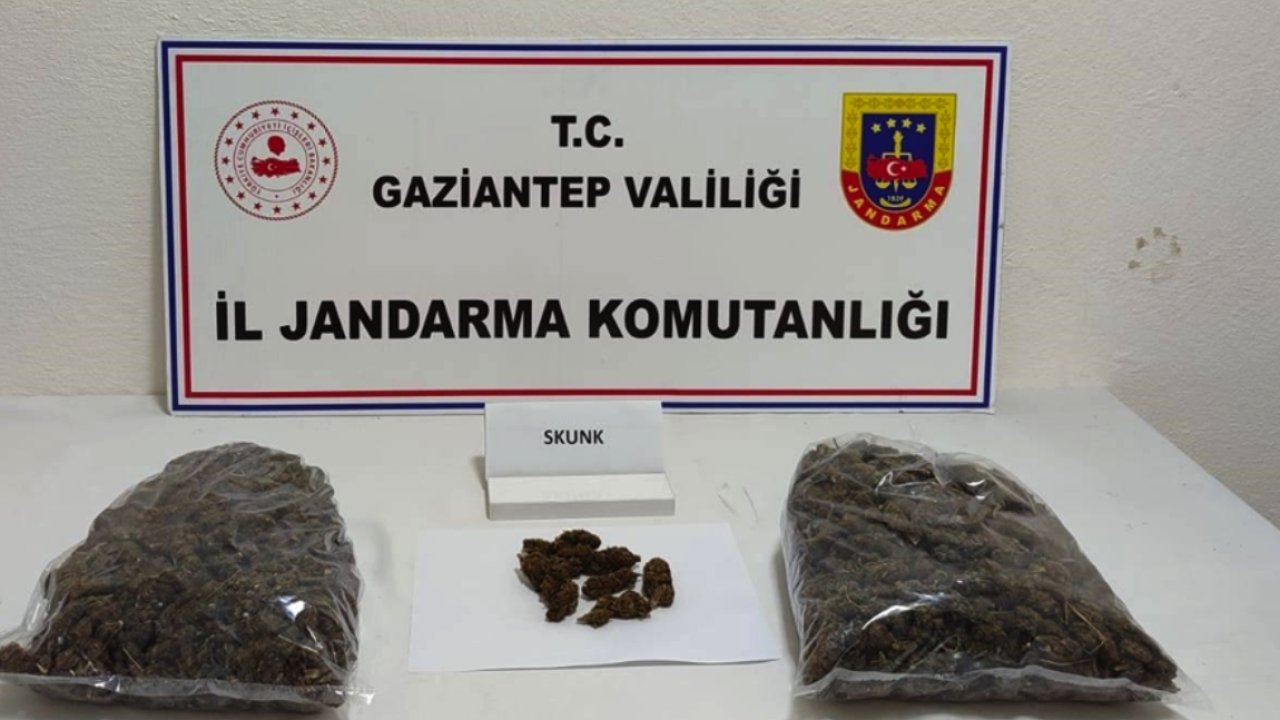 Gaziantep'te bavulunda 5 kilogram sentetik uyuşturucuyla yakalanan zanlı tutuklandı