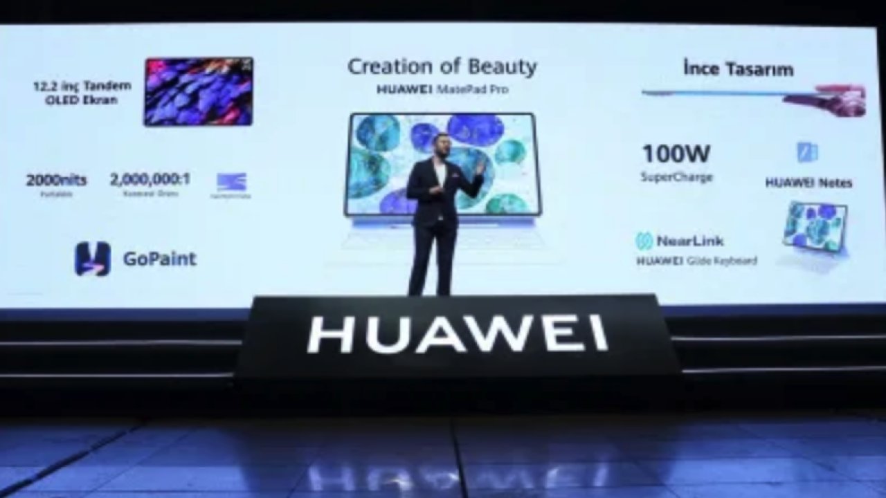 Huawei, yeni ürünlerini İstanbul'da tanıttı