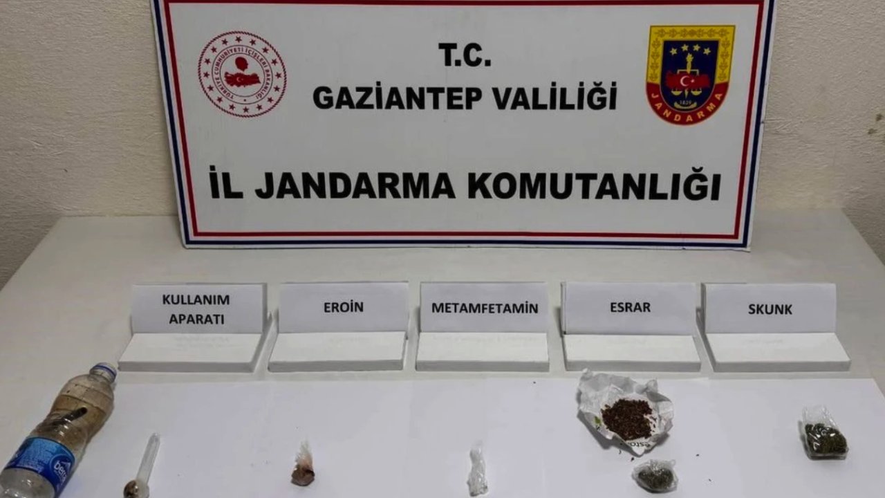 Gaziantep'te Uyuşturucu Operasyonu!