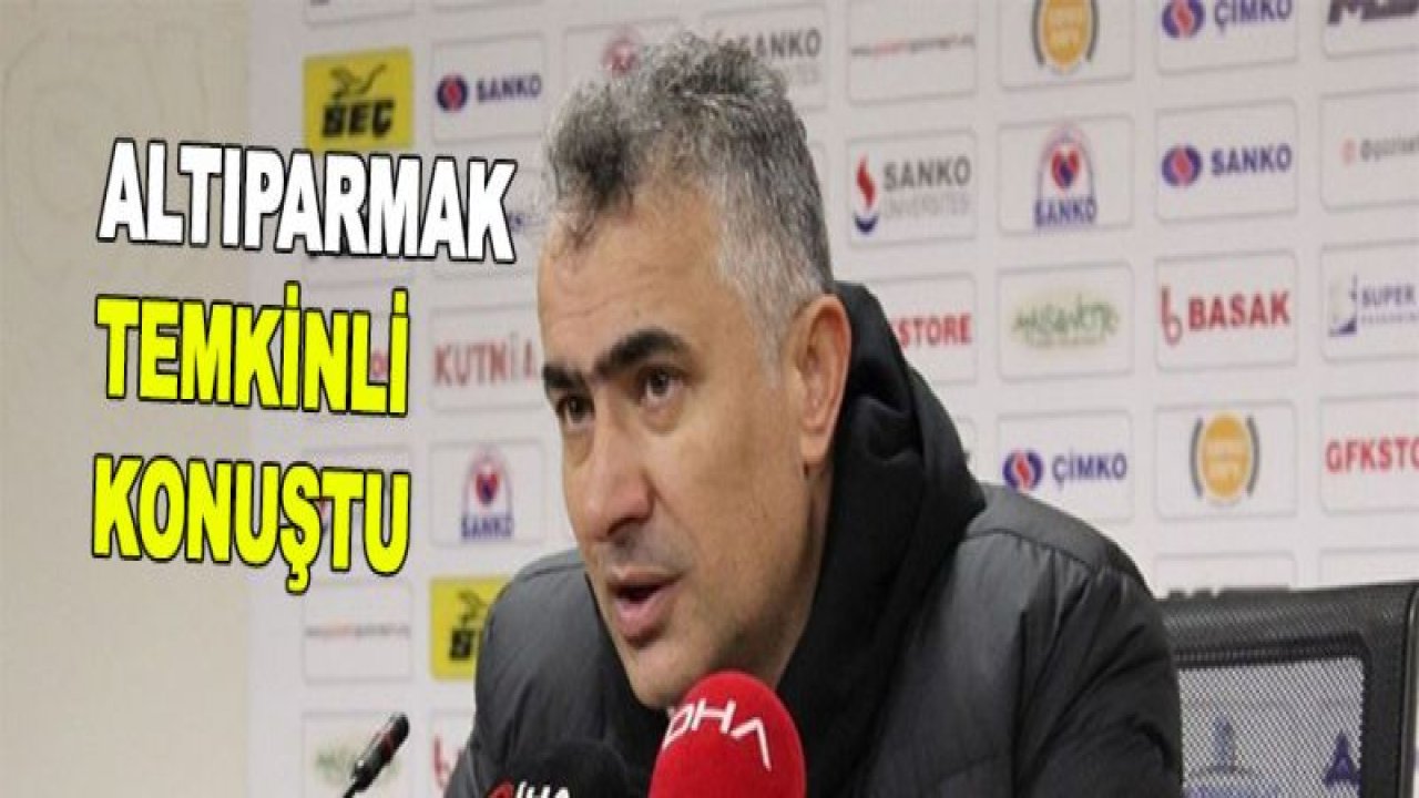 ALTIPARMAK TEMKİNLİ KONUŞTU