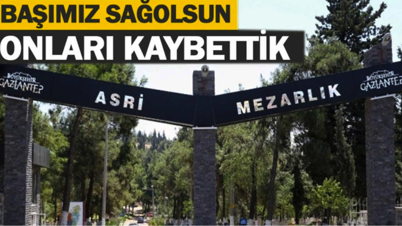 Gaziantep'in Vefat ve Defin Listesi Yayımlandı! Gaziantep'te Bugün 32 KİŞİ DEFİN EDİLDİ! 11 Ekim 2024 Cuma