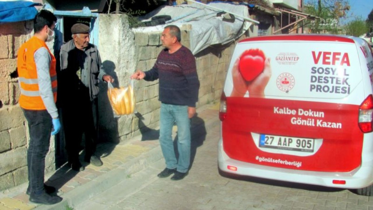 Araban’da ihtiyaç sahibine ekmek ve gıda