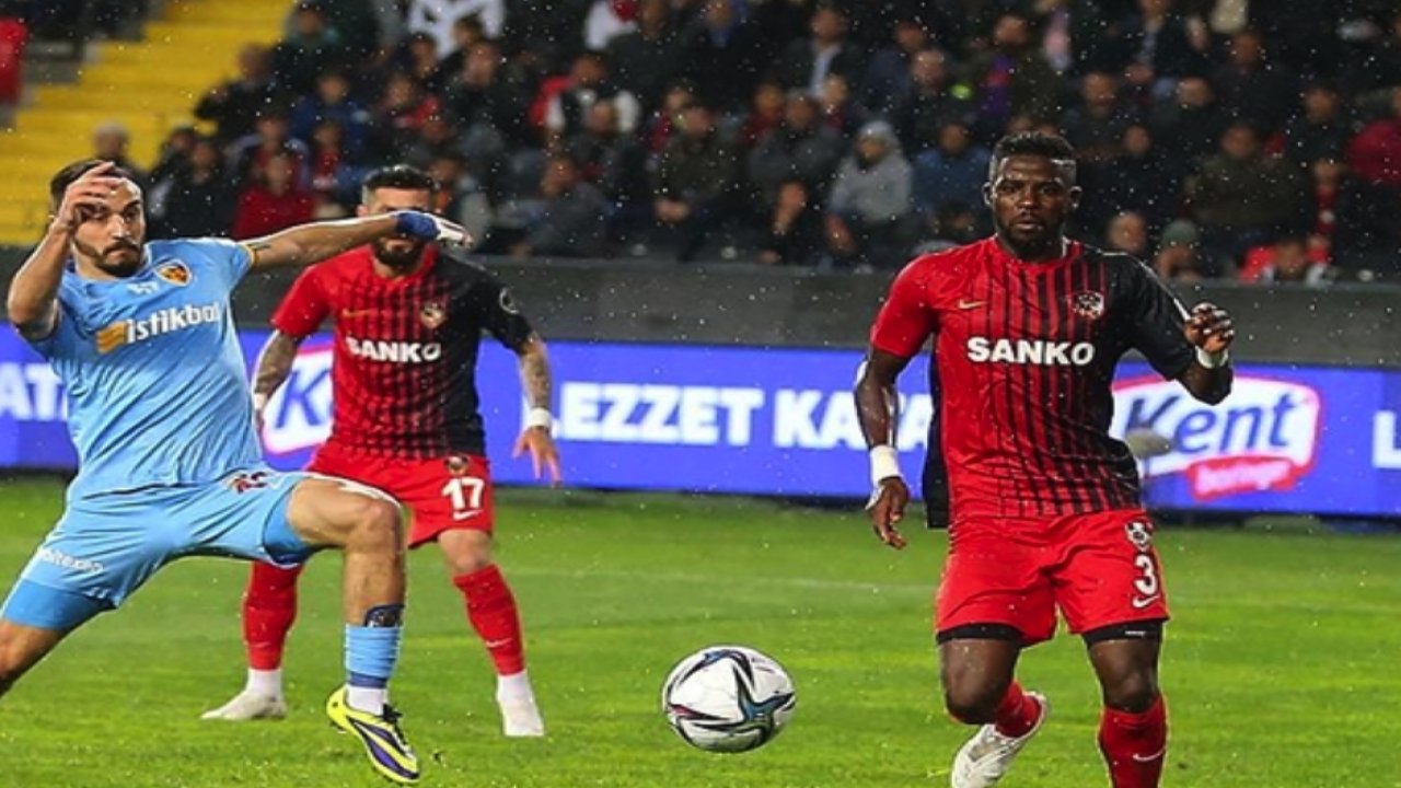 Gaziantep FK, Süper Lig'de yarın Kayserispor'a konuk olacak