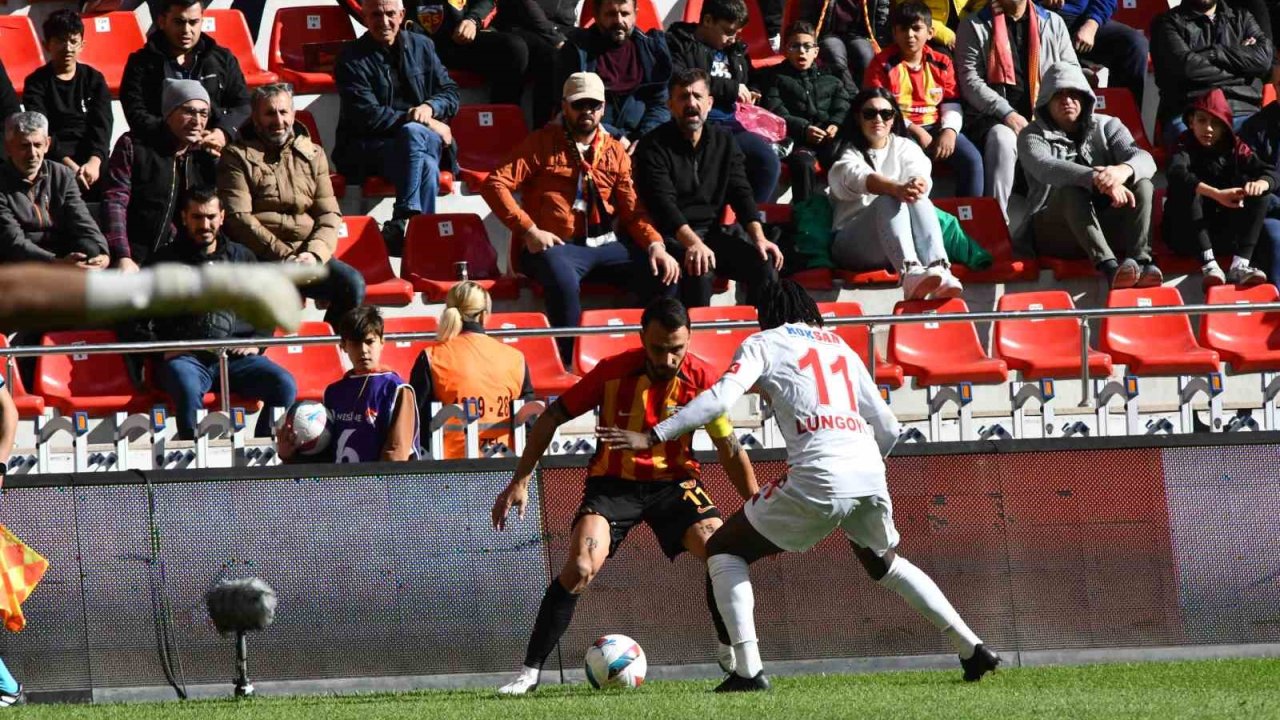 Trendyol Süper Lig: Kayserispor: 2 - Gaziantep FK: 2 (Maç sonucu)