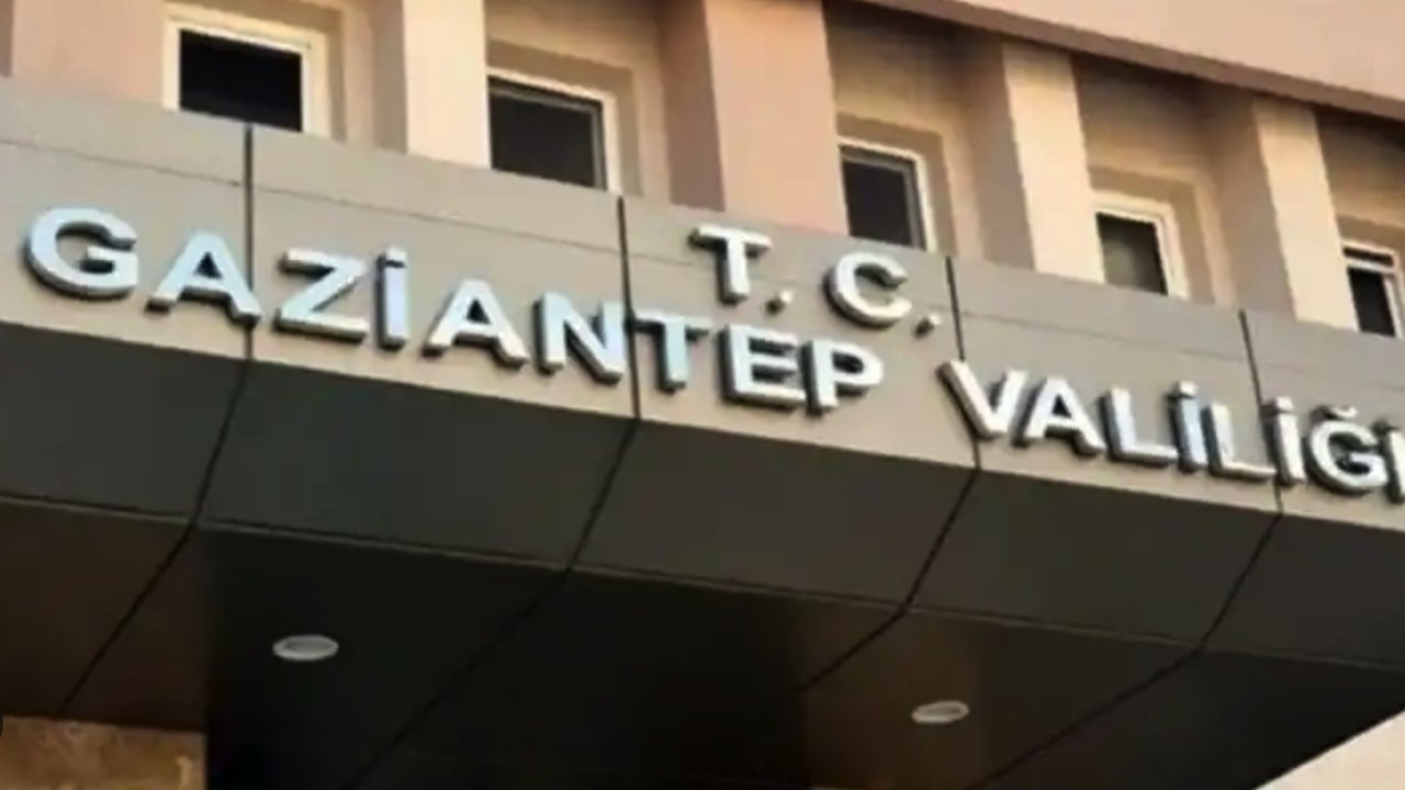 GAZİANTEP VALİLİĞİ'NDEN FLAŞ AÇIKLAMA!