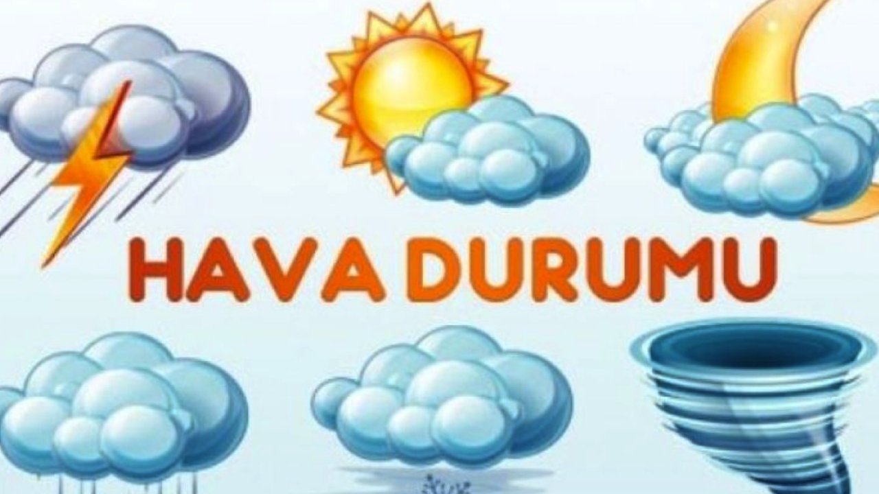 Gaziantep Hava Durumu! 30 Ekim Çarşamba Gaziantep günlük hava durumu