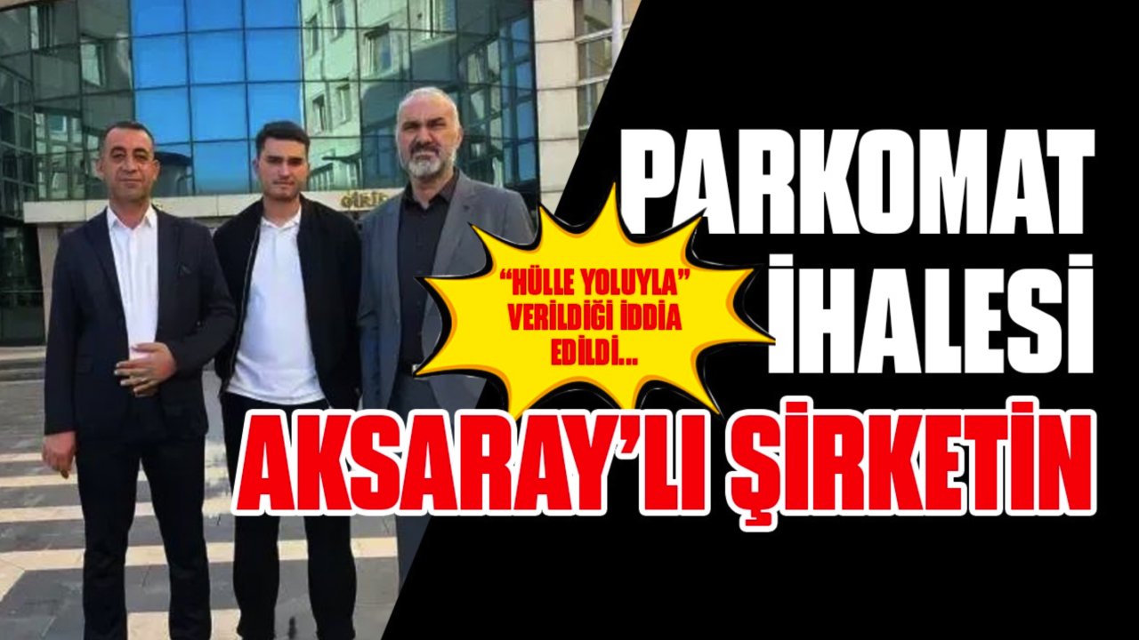 FLAŞ... FLAŞ.. Gaziantep'te PARKOMAT İHALESİ Rezaleti! YİNE İHALE OYUNLARI!..