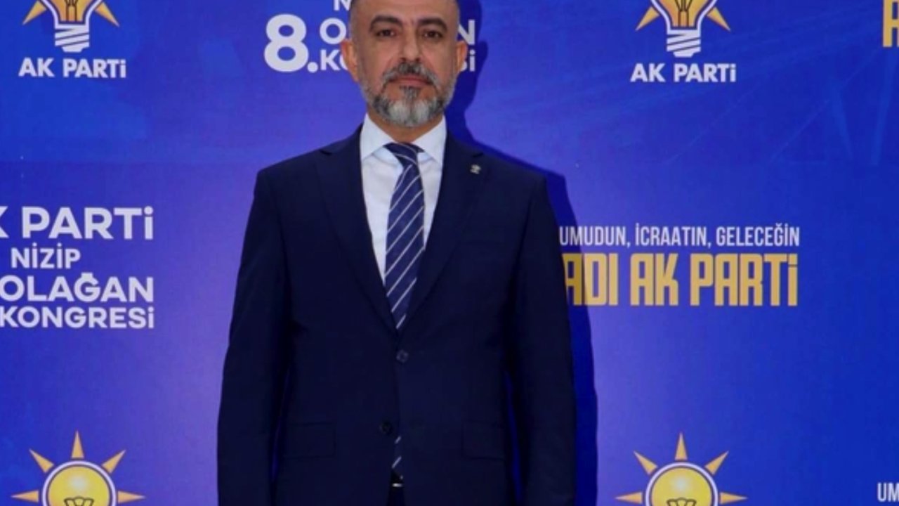 AK Parti Nizip İlçe Başkanı Yakup Karakuş yeniden göreve seçildi