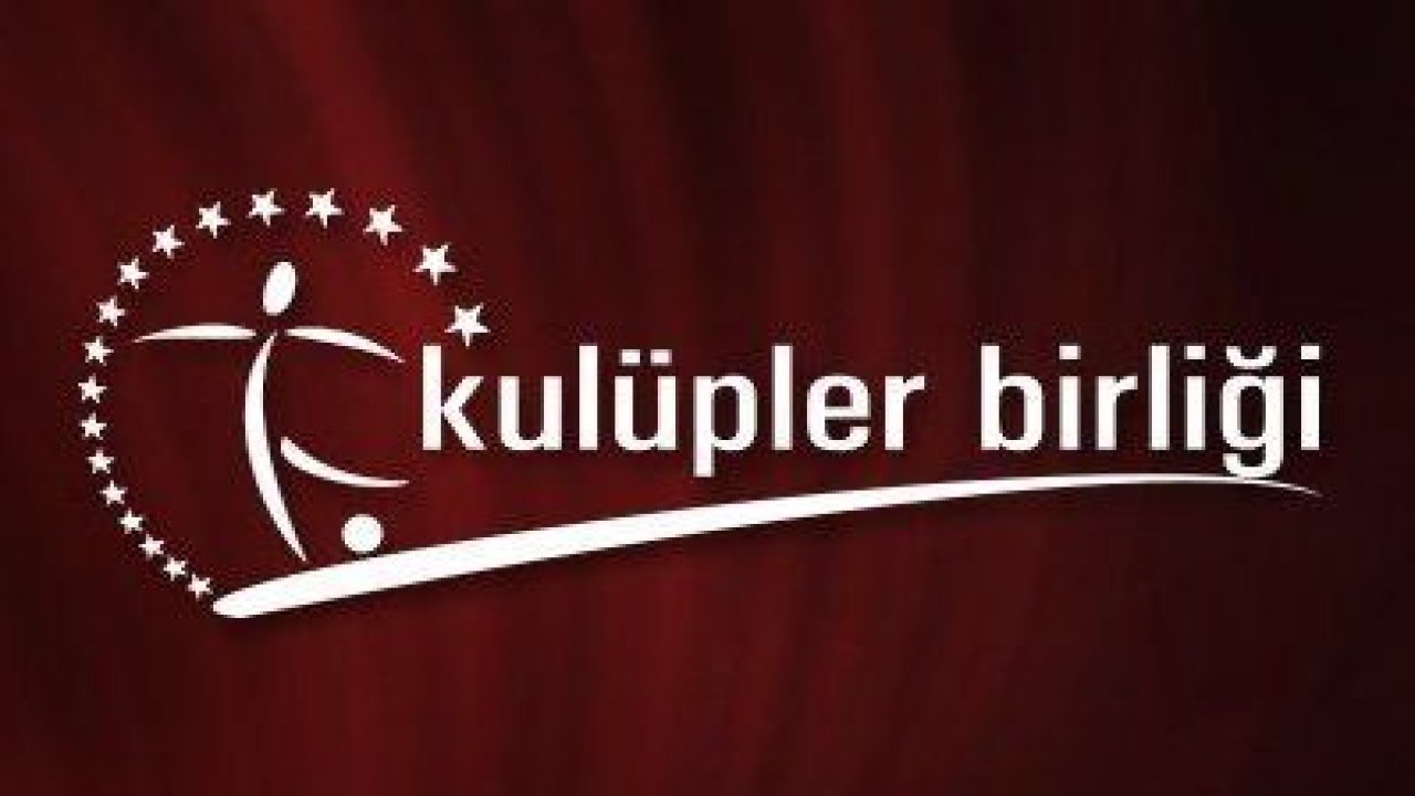 Kulüpler Birliği'nden kutlama mesajı