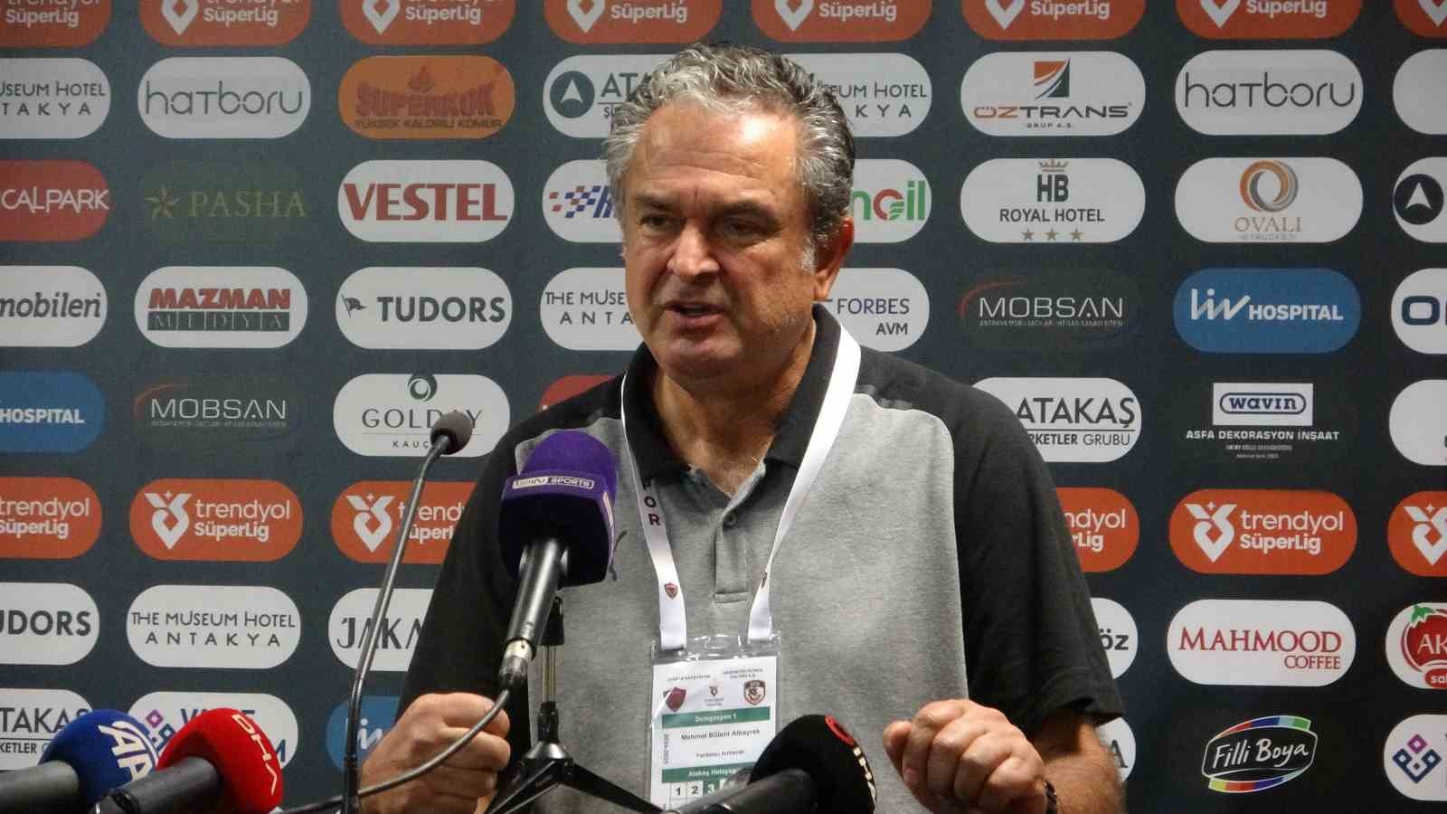 Hatayspor Teknik Sorumlusu Bülent Albayrak: "İnşallah Yükseliceğiz