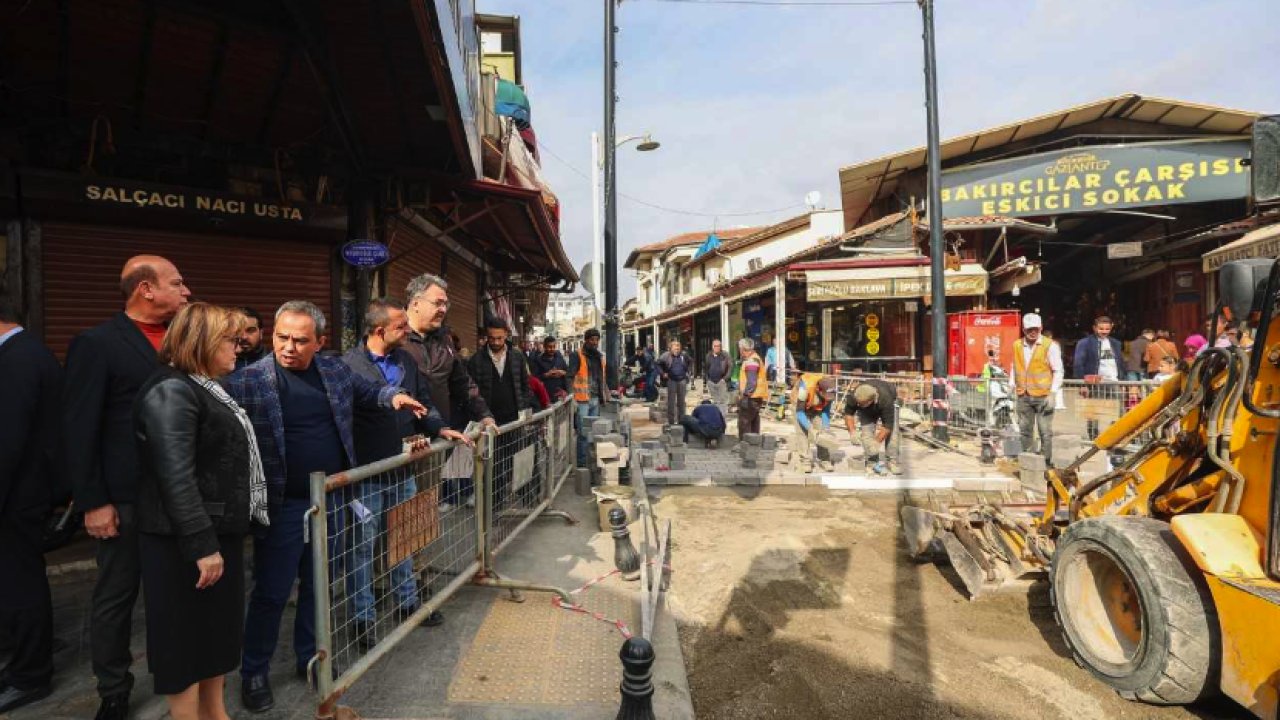 Gaziantep'in tarihi Karagöz-Eskisaray Caddesi yeni çehresine kavuşuyor