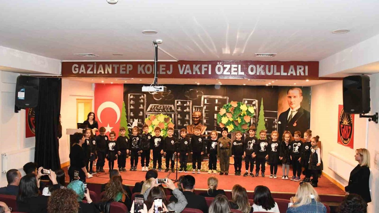 Minik GKV’lilerin Atatürk sevgisi duygulandırdı