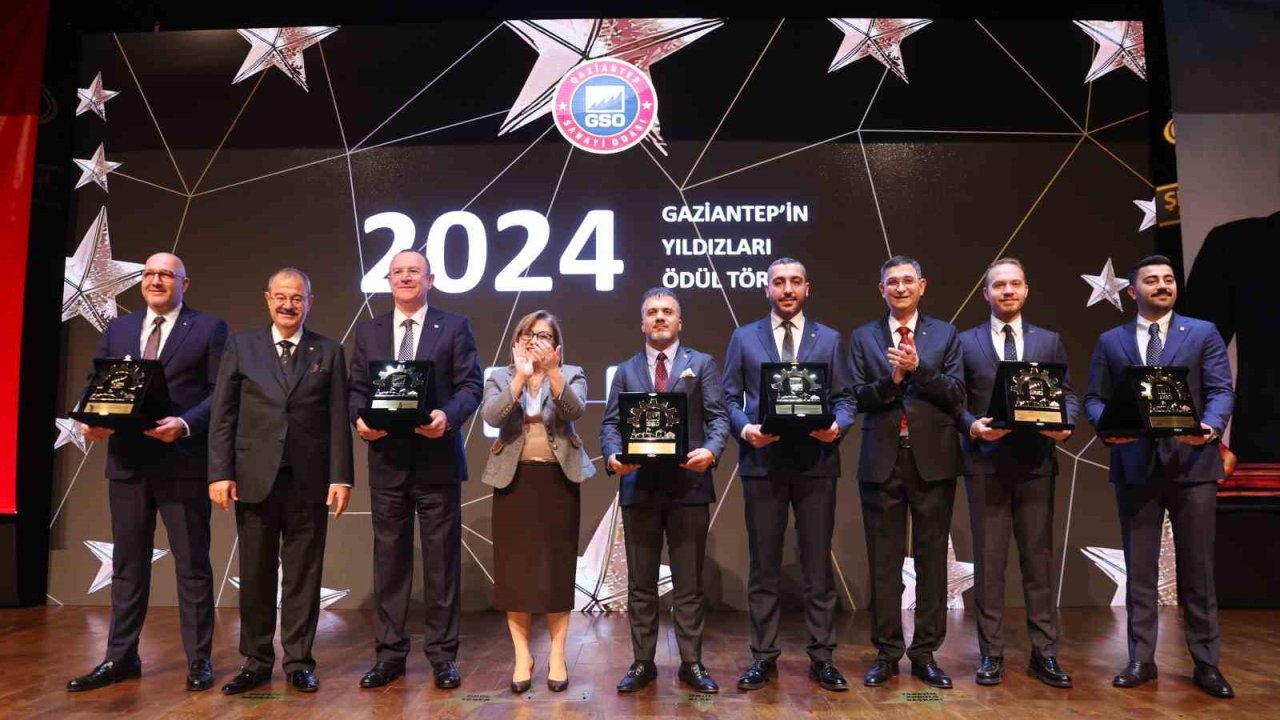 Gaziantep Sanayisi RESMEN TÜRKİYE'YE ÖRNEK! Gaziantep'in Yıldızları Ödül Töreni düzenlendi.