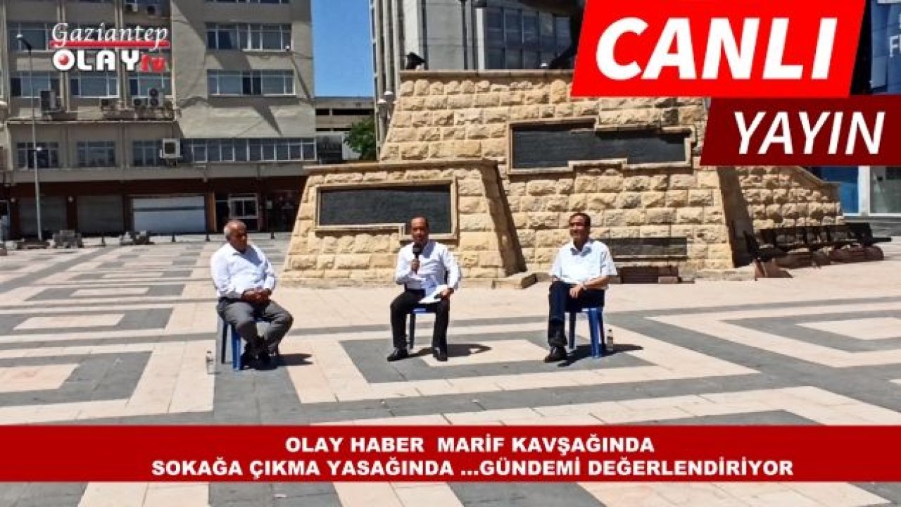 CANLI YAYIN…Korona Virüs’te Gaziantep’te Son Durum Ne?Yasaklar Ne Zaman Bitiyor?