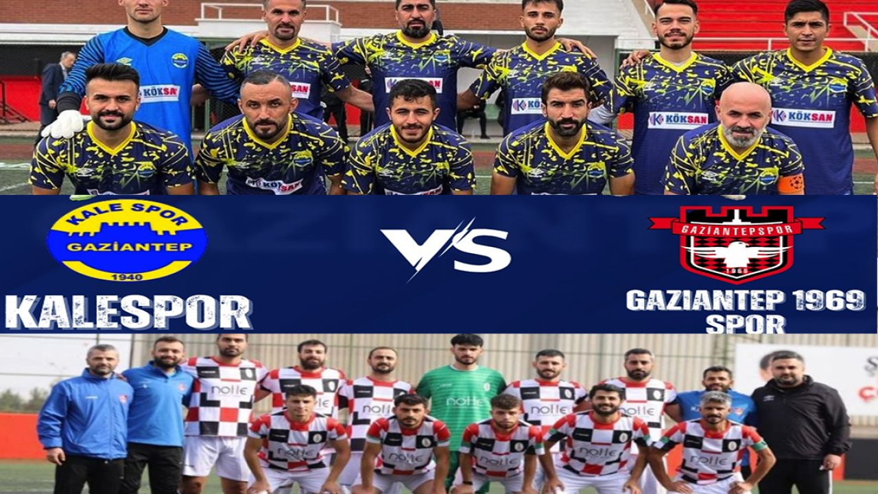 Gaziantepspor Kalespor'a karşı! Gaziantep'in Dev Derbisi Yarın!