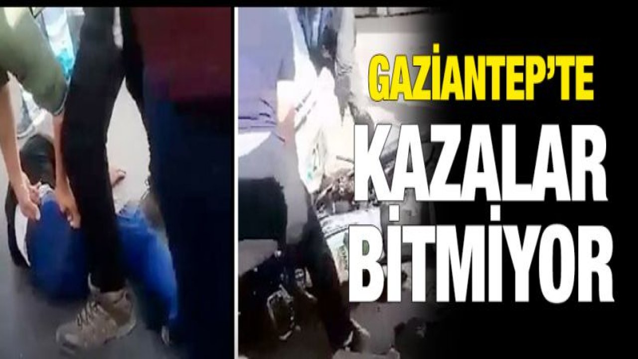 Motosiklet, minibüse çarptı! 1 yaralı