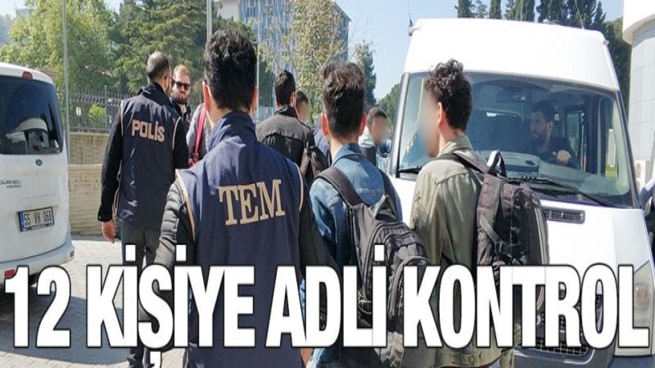 FETÖ'nün asker yapılanmasında 12 kişiye adli kontrol