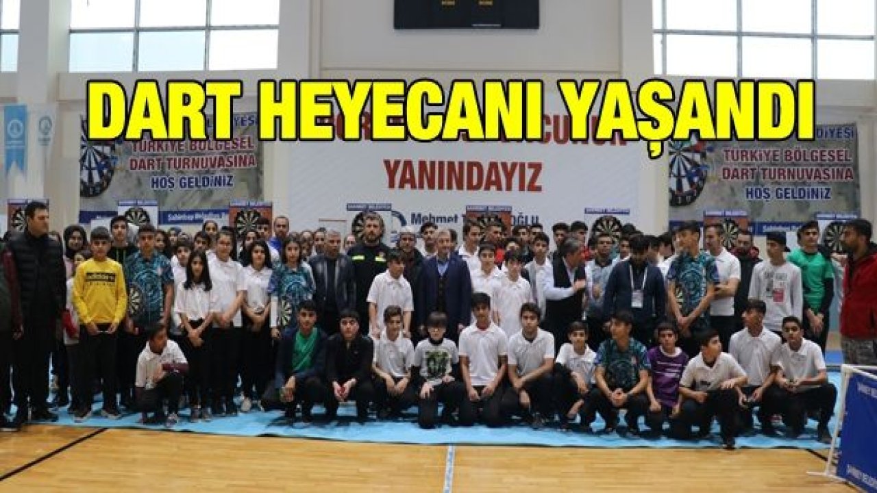 Şahinbey’de Dart heyecanı