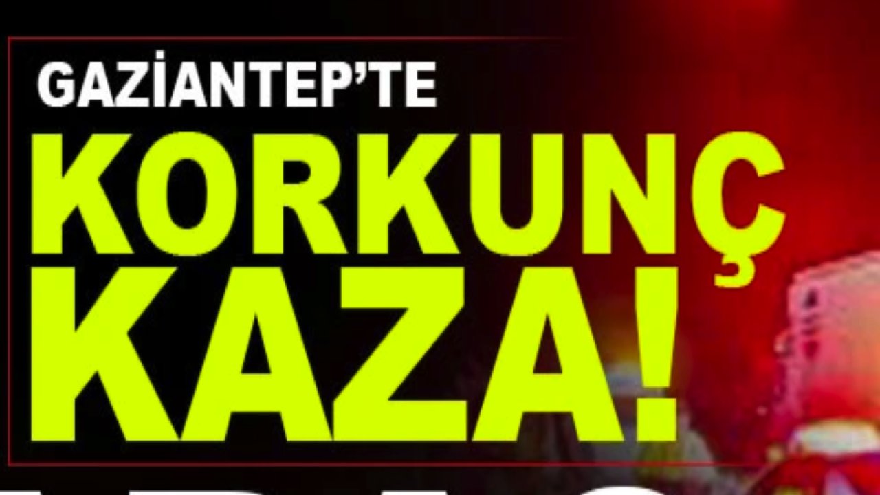 Gaziantep'te Araç Takla ATTI! Ağır Yaralılar Var!