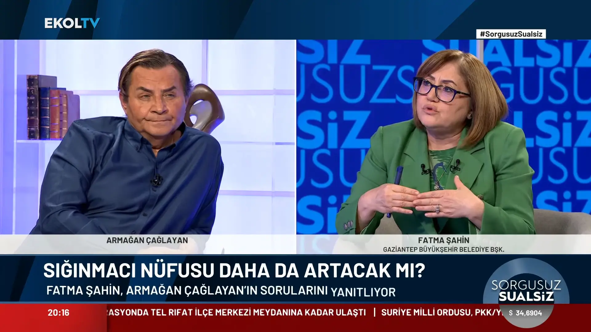 Fatma Şahin: Suriyeliler kendi vatanlarına dönmeli