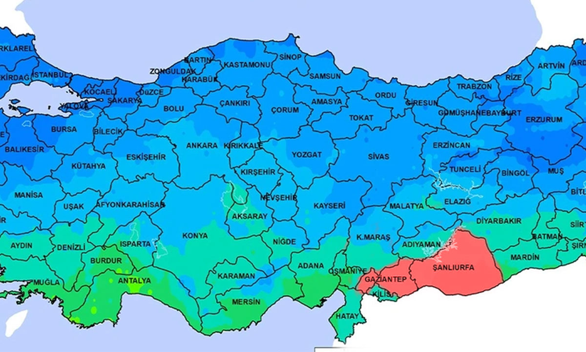 Gaziantep ve Şanlıurfa'ya cuma gecesi giriş yapmaya başlayacak. Hepimize bolluk olsun