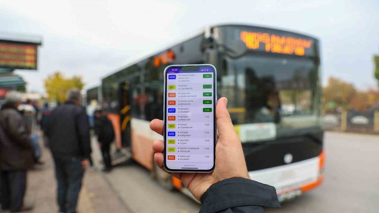 Gaziantep'te Toplu taşımada devrim