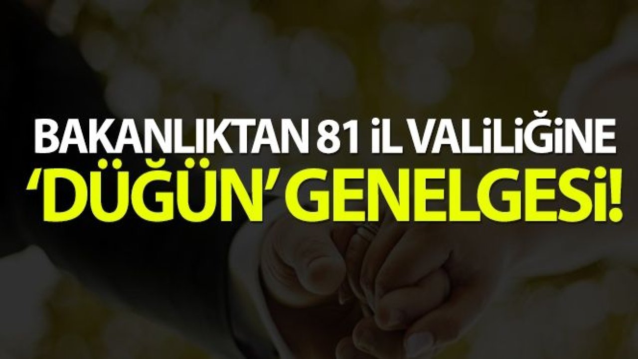 81 İl Valiliğine 'Covid-19 Tedbirleri' konulu ek genelge!